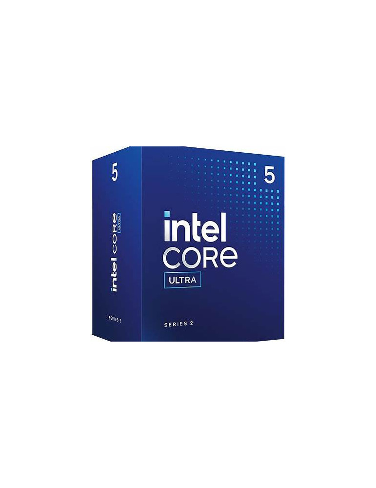 Процесор Intel Core Ultra 5 225, 10 Cores, 20M Cache, up to 4.90 GHz, Intel Graphics, FCLGA18W, LGA1851, box - BX80768225