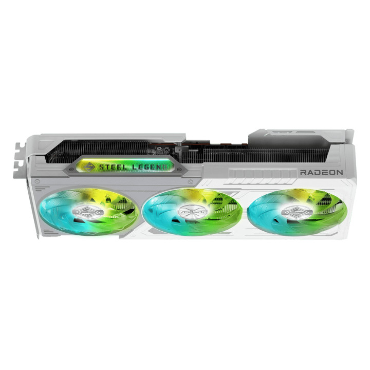 Видео карта ASRock Radeon RX 9070 XT STEEL LEGEND 16GB GDDR6 - RX9070XT SL 16G