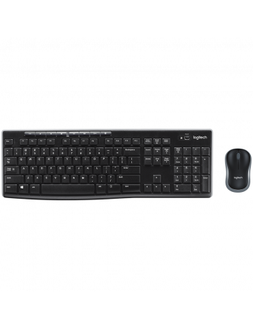 Безжичен комплект клавиатура с мишка Logitech MK370 Combo for Business - GRAPHITE - US INT'L - BT - 920-012077