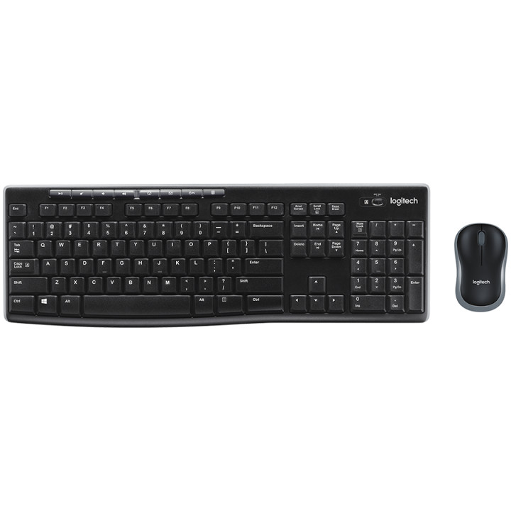 Безжичен комплект клавиатура с мишка Logitech MK370 Combo for Business - GRAPHITE - US INT'L - BT - 920-012077