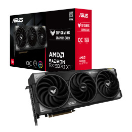 Видео карта Asus TUF Gaming Radeon RX 9070 XT 16GB OC - TUF-RX9070XT-O16G-GAMING