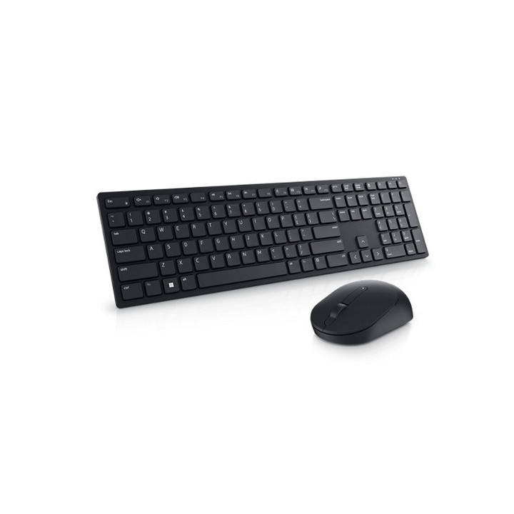 Безжичен комплект клавиатура с мишка Dell Pro KM5221W, US International (QWERTY) - 580-AJRP