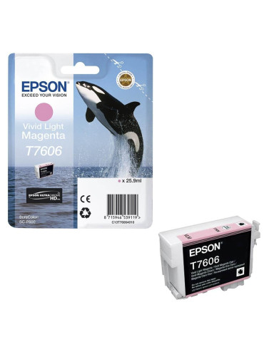 Консуматив Epson T7606 Viv Light Magenta - C13T76064N10