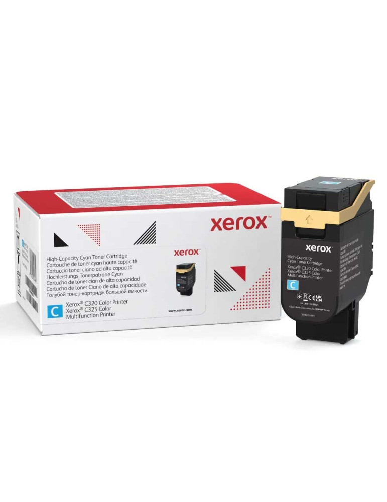 Консуматив Xerox C320/C325 High-Capacity Cyan Toner Cartridge 5.5K - 006R04832