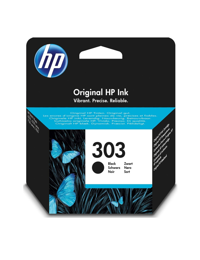 Консумативи за мастилоструен печат HP 303 Black Original Ink Cartridge - T6N02AE