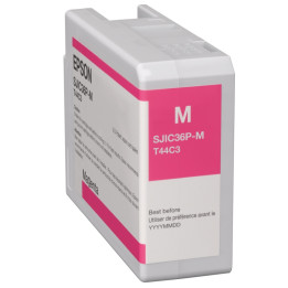 Консуматив Epson SJIC36P(M): Ink cartridge for ColorWorks C6500/C6000 (Magenta) - C13T44C340