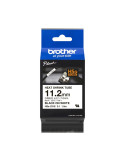Консумативи за етикетни устройства Brother HSe-231E 11.2mm Black on White Heat Shrink Tape - HSE231E