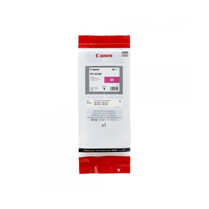 Консумативи за плотери Canon PFI-321, Magenta - 6269C001AA