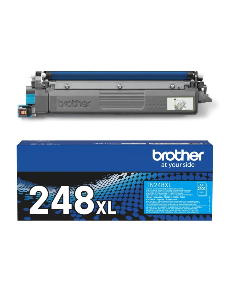 Консуматив Brother TN-248XLC High Yield Toner Cartridge - TN248XLC