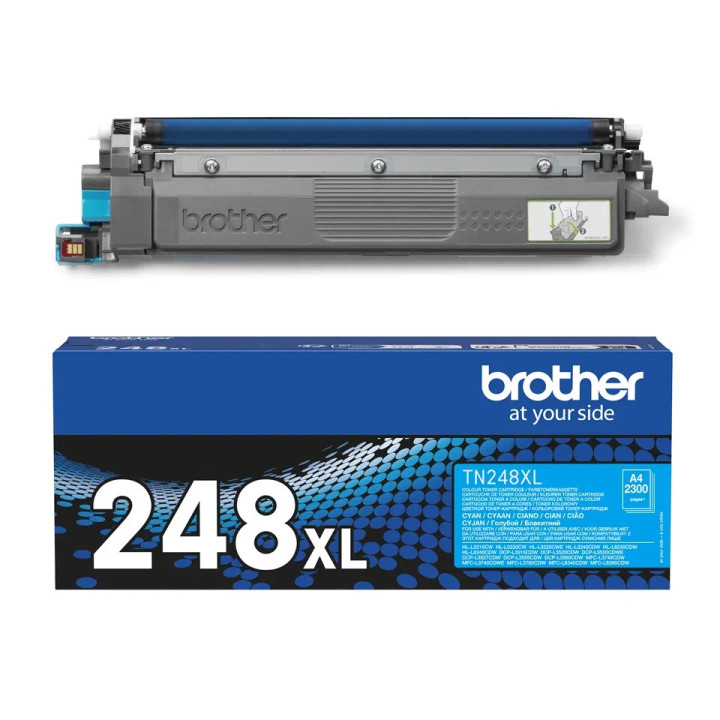 Консуматив Brother TN-248XLC High Yield Toner Cartridge - TN248XLC