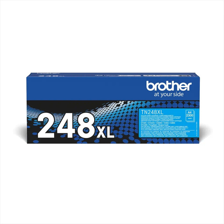 Консуматив Brother TN-248XLC High Yield Toner Cartridge - TN248XLC