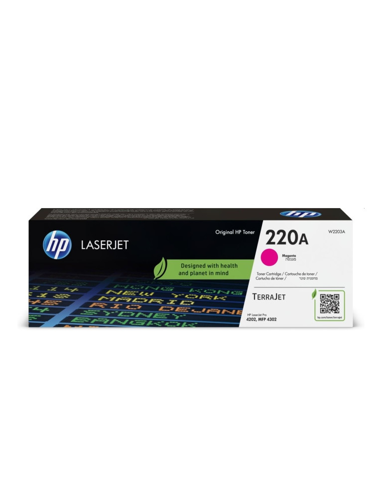 Консумативи за лазерен печат HP 220A Magenta Original LaserJet Toner Cartridge - W2203A