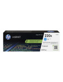 Консумативи за лазерен печат HP 220X Cyan Original LaserJet Toner Cartridge - W2201X