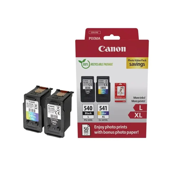 Консумативи за мастилоструен печат Canon PG-540L / CL541XL PVP - 5224B012AA
