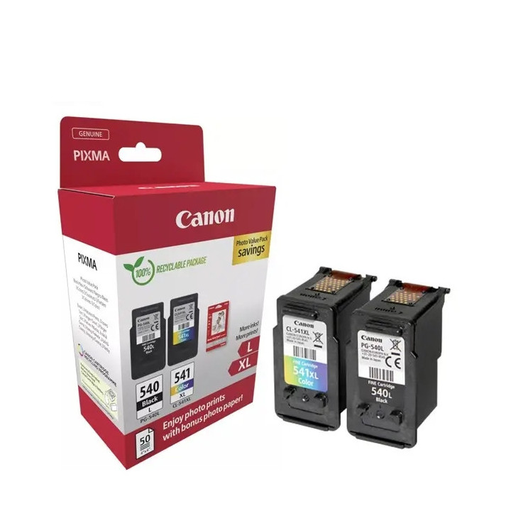 Консумативи за мастилоструен печат Canon PG-540L / CL541XL PVP - 5224B012AA