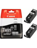 Консумативи за мастилоструен печат Canon PGI-525 BK Twin - 4529B017AA