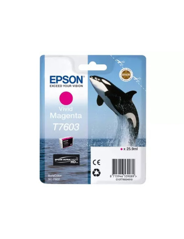 Консуматив Epson T7603 Viv Magenta - C13T76034N10