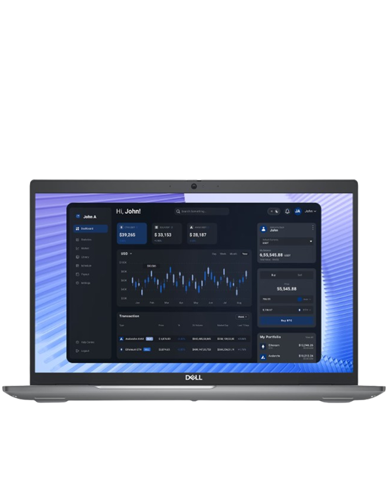 Лаптоп Dell Precision 3590, Intel Core Ultra I7-155H vPro, 15.6" FHD, 16GB DDR5 RAM, 512GB SSD, NVIDIA RTX 500 4GB, AX211, US Backlit KBD, Win 11 Pro - N001P3590EMEA_VP_WIN