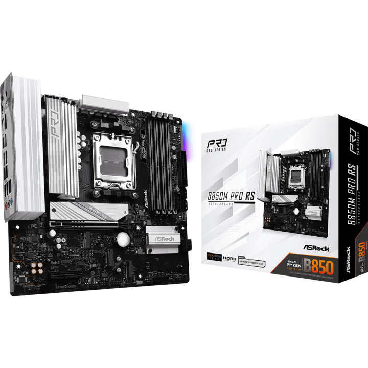Дънна платка AsRock B850M Pro RS socket AM5 - ASR-MB-B850M-PRO-RS