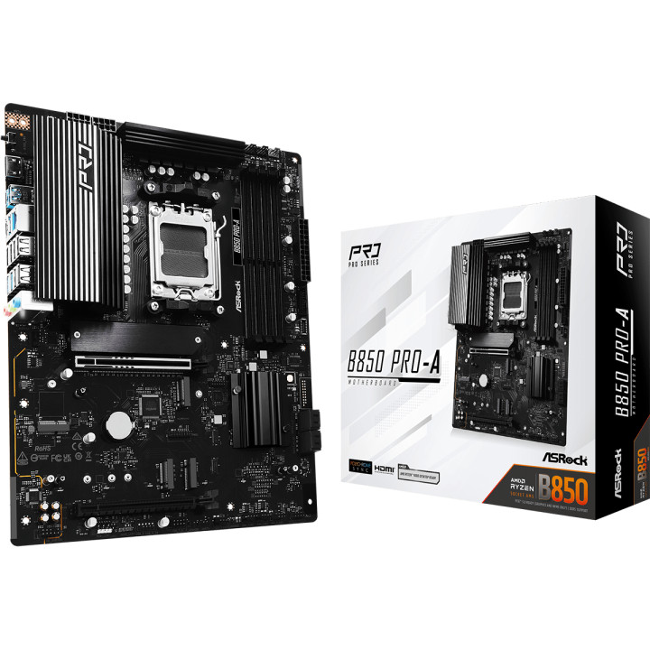 Дънна платка AsRock B850 PRO-A, AM5