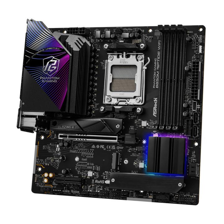 Дънна платка AsRock B850M RIPTIDE WIFI7, AM5