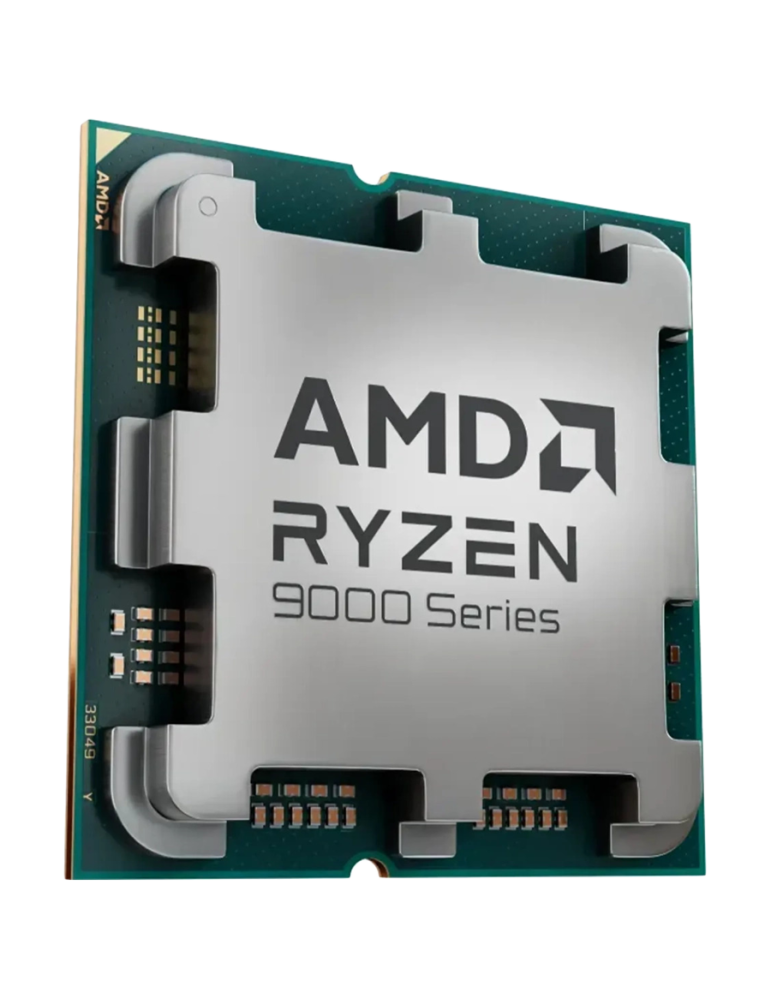 Процесор AMD Ryzen 5 9600 6/12T, 5.2GHz, 38MB, 65W, AM5, with Radeon Graphics, без охладител и оригинална опаковка - 100-000000718