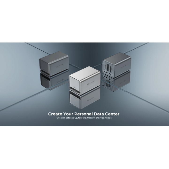 NAS устройство Orico Personal Cloud Storage MetaCube - TS200-EU-GY-BP