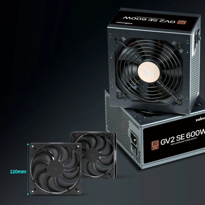 Захранване Zalman 600W Bronze - ZM600-GV2-SE
