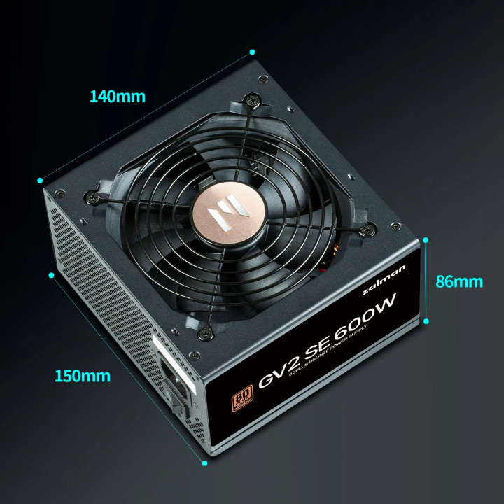 Захранване Zalman 600W Bronze - ZM600-GV2-SE