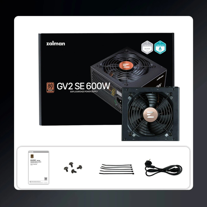 Захранване Zalman 600W Bronze - ZM600-GV2-SE