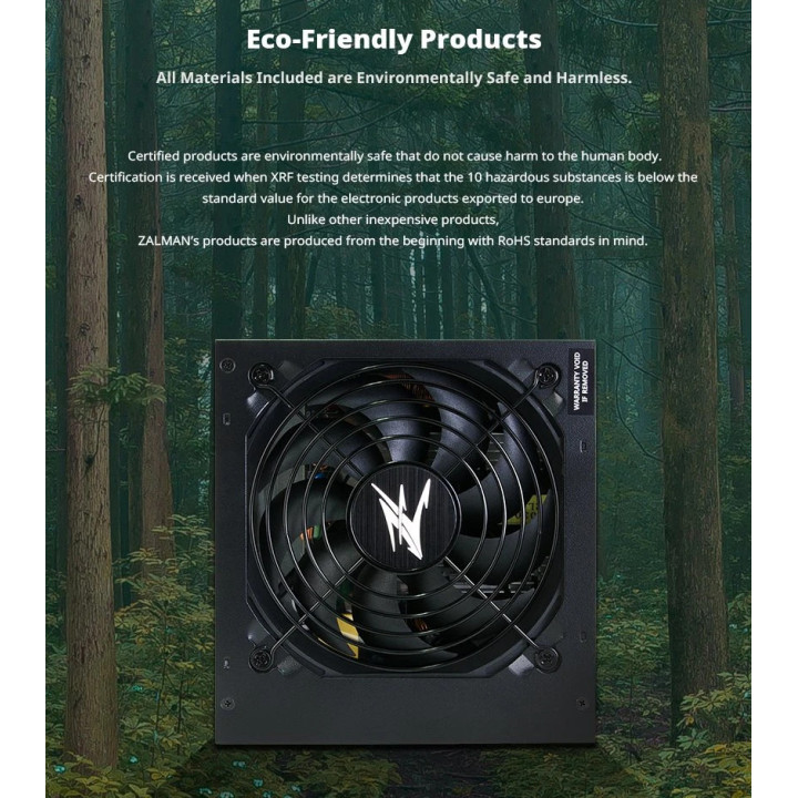 Захранване Zalman MegaMax 800W 80  - ZM800-TXII
