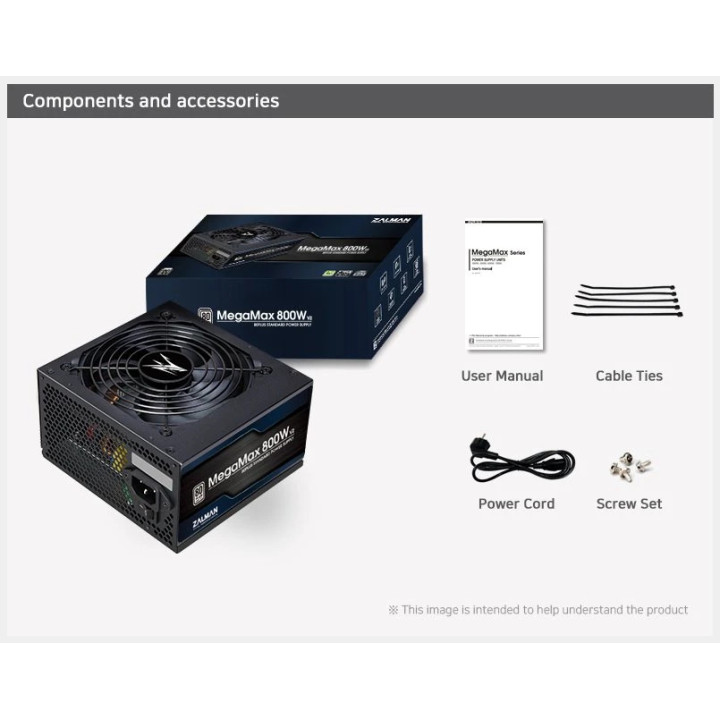 Захранване Zalman MegaMax 800W 80  - ZM800-TXII