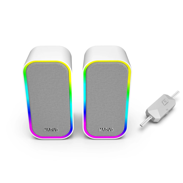 Тонколони Marvo Gaming Speakers 2.0 6W Havoc 20 Grey - MARVO-SG-285-GY