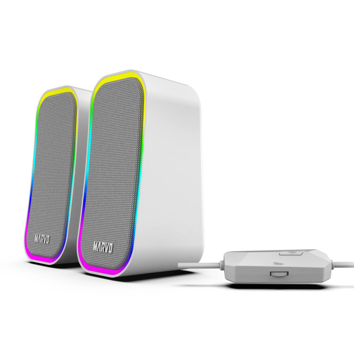 Тонколони Marvo Gaming Speakers 2.0 6W Havoc 20 Grey - MARVO-SG-285-GY