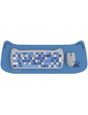 Безжичен комплект клавиатура и мишка Canyon HSET-W6, Kitty Edition, AAA АА, Blue - CNS-HSETW6BL