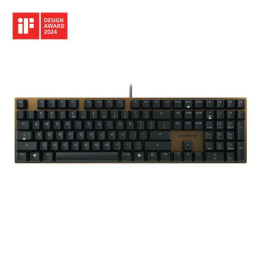 Механична клавиатура Cherry KC 200MX RED, Тънка, Черна - G80-3950LHBEU-2