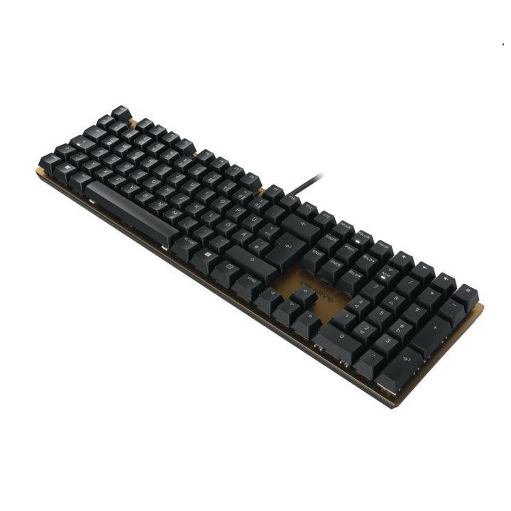 Механична клавиатура Cherry KC 200MX RED, Тънка, Черна - G80-3950LHBEU-2