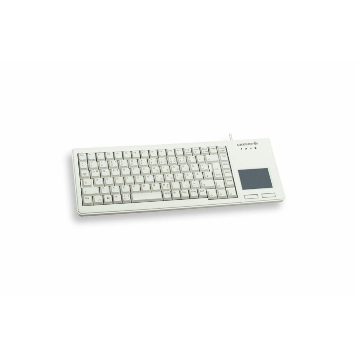Индустриална клавиатура Cherry G84-5500 XS Touchpad, Бяла - G84-5500LUMEU-0