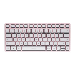 Bluetooth клавиатура Cherry KW 7100 MINI BT, Розова - JK-7100EU-19