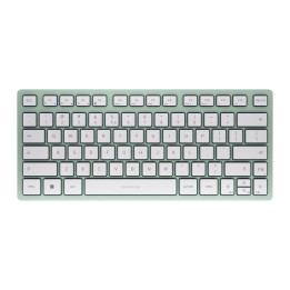 Bluetooth клавиатура Cherry KW 7100 MINI BT, Бледозелена - JK-7100EU-18