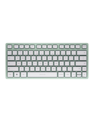 Bluetooth клавиатура Cherry KW 7100 MINI BT, Бледозелена - JK-7100EU-18