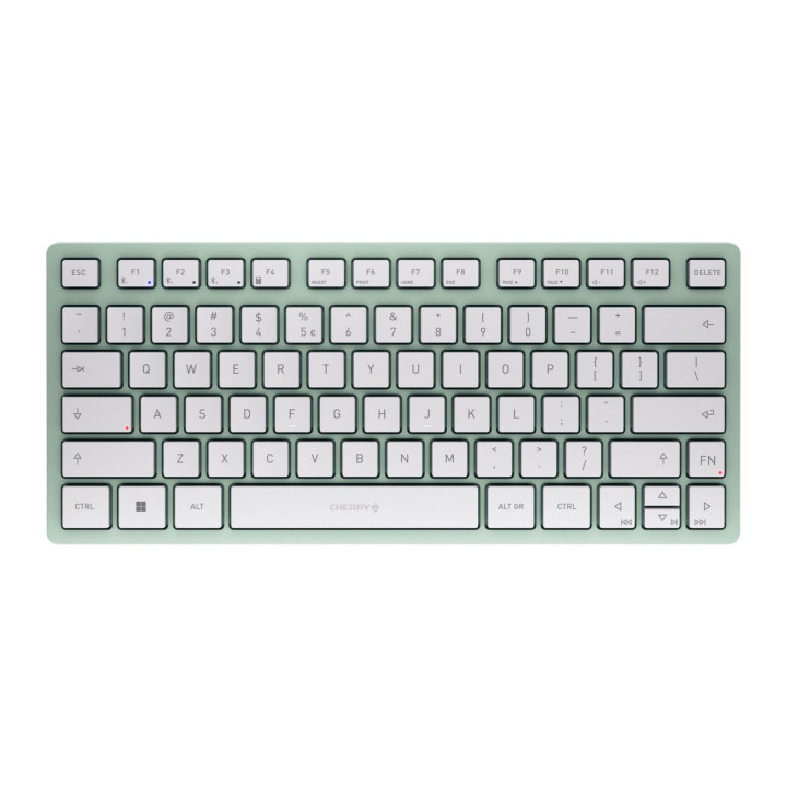 Bluetooth клавиатура Cherry KW 7100 MINI BT, Бледозелена - JK-7100EU-18