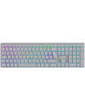 Безжична клавиатура Canyon HKB-W11 UK/US RGB Dual Mode, Grey - CNS-HBTK11G