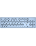 Безжична клавиатура Canyon HKB-W01 UK/US AAA, Blue - CNS-HKBW01BL