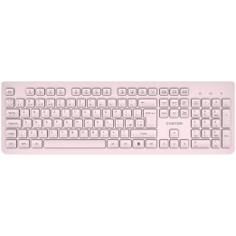 Безжична клавиатура Canyon HKB-W01 UK/US AAA, Beige - CNS-HKBW01BG