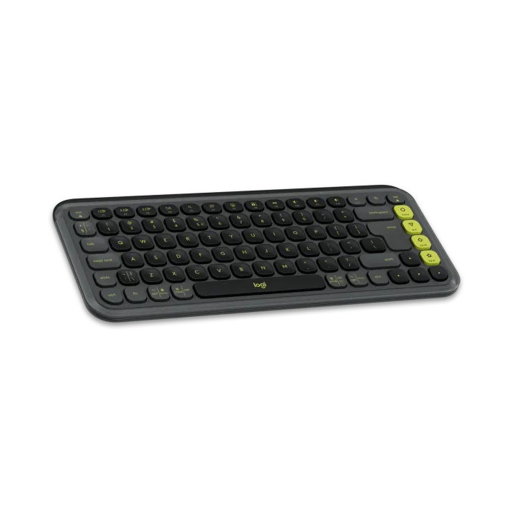 Bluetooth клавиатура Logitech Pop Icon Keys, Grahite, US INT'L, INTNL-973 - 920-013071