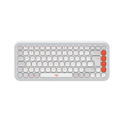 Bluetooth клавиатура Logitech Pop Icon Keys - White , US INT'L, INTNL-973 - 920-013072