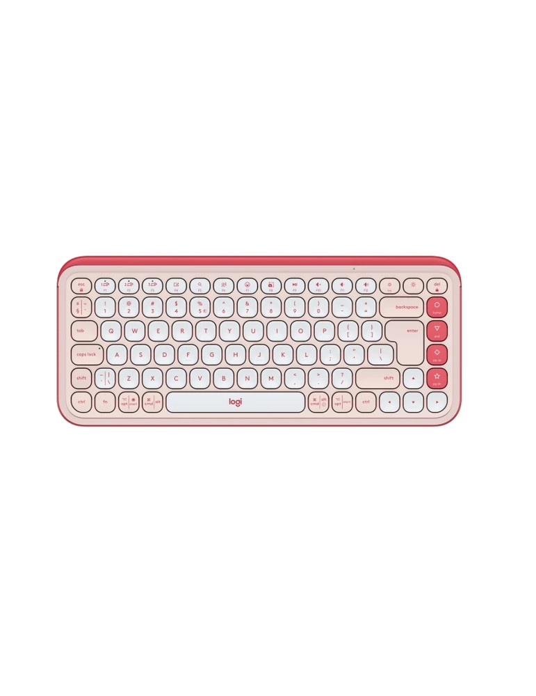 Bluetooth клавиатура Logitech Pop Icon Keys - Rose , US INT'L, INTNL-973 - 920-013073