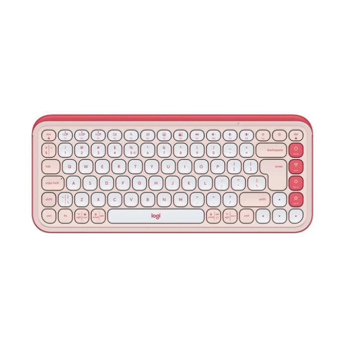 Bluetooth клавиатура Logitech Pop Icon Keys - Rose , US INT'L, INTNL-973 - 920-013073