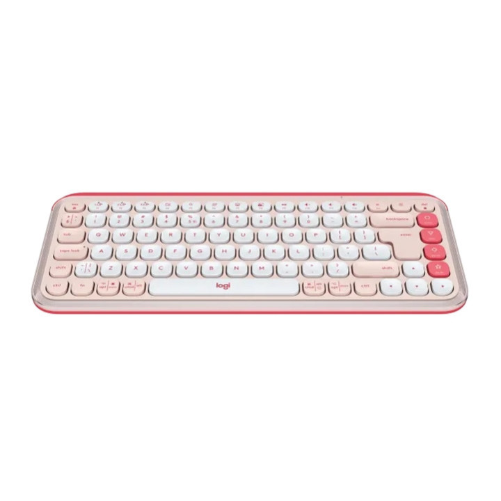 Bluetooth клавиатура Logitech Pop Icon Keys - Rose , US INT'L, INTNL-973 - 920-013073